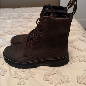 Dr. Martens Dark Brown Unisex Boots